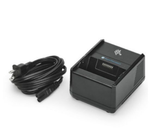 1 slot battery charger for ZQ600, QLn and ZQ500 Series and EU power cord (Zebra SAC-MPP-1BCHGEU1-01)