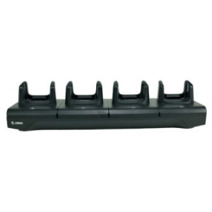 4-Slot charging cradle for RFD8500 and TC5x. Requires PWR-BGA12V108W0WW, CBL-DC-382A1-01, and country specific AC line cord (sold separately). CHARGES 2X RFD8500 & 2X TC51 (Zebra CRD4S-RFD8500-2R)