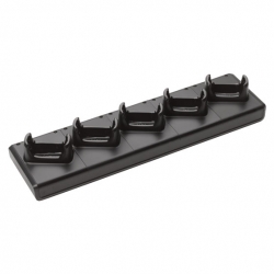 5-SLOT Charging Cradle for TC55. Requires PWR-BGA12V50W0WW, CBL-DC-388A1-01, and Country specific AC Line Cord Sold Separately (Zebra CRDUNIV-55-5000R)