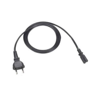 AC Line Cord, 6ft. (1.8m) Un-Grounded, Two Wire. Associated Countries: United States (Zebra 50-16000-182R)