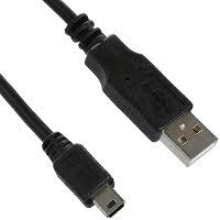 ASSY,CABLE, USB 2.0, A TO MINI B,iMZ/QLn/RW/ZQ6/ZQ6 Plus. (Zebra AT17010-1)