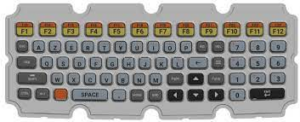 AZERTY Keyboard Spare Elastomer for VC8300 (Zebra VC83KYBD-AZ-SP-01)