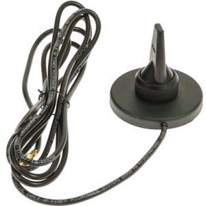 Antenna, dual band, 802.11 a/b/g/n, 2 dBi, RPSMA connector, magnetic mount, 2.9m (Zebra AN2010)