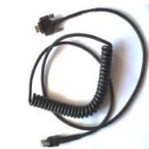 CABLE - SHIELDED USB: SERIES A LOCKING CONNECTOR FOR VC70, 9', COILED, -30C (Zebra CBA-UF2-C09ZAR)