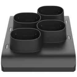 CS6080 Cordless: 4-Slot Battery Cradle Adapter Cup, Inductive, Midnight Black (Zebra CR6080-BA40004WW)