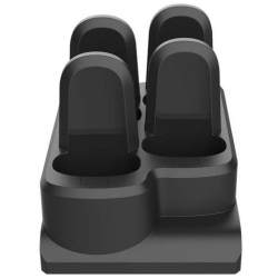 CS6080 Cordless: 4-Slot Device Cradle Adapter Cup, Inductive, Midnight Black (Zebra CR6080-SA40004WW)