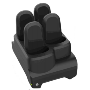CS6080 Cordless: 4-Slot Device ShareCradle, Inductive, Midnight Black. Includes Power Supply and DC line cord. 3-wire grounded country specific AC line cord sold separately. (Zebra CR6080-SC400F4WW)
