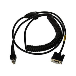 Cable - Industrial: RS232 (5V signals), black, DB9 Female, 3 m (9.8´), coiled (Honeywell CBL-020-300-C00-02)