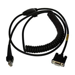 Cable - Industrial: RS232 (5V signals), black, DB9 Female, 3m (9.8´), coiled (Honeywell CBL-020-300-C00-01)