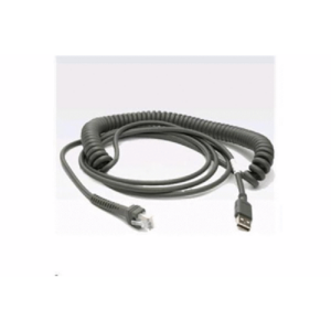 Cable - MK500 Flash Download Cable, 9ft. (2.8m) Coiled (Zebra 25-33671-20R)