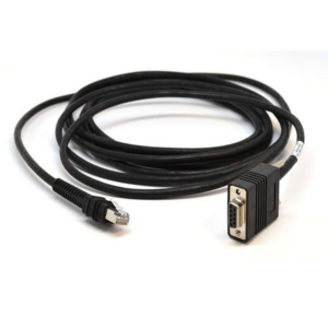 Cable - RS232: DB9 Female Connector, 15ft. (4.6m) Straight, TxD on 2 Requires 12V Power Supply (Zebra CBA-R21-S15PAR)