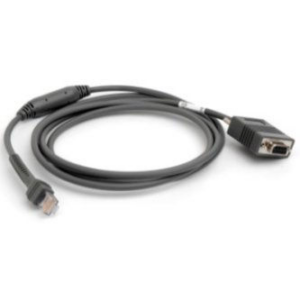 Cable - RS232: DB9 Female Connector, 7ft. (2.1m) Straight, TxD on 2, True Converter (Zebra CBA-R32-S07PAR)