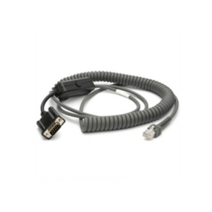 Cable - RS232: DB9 Female Connector, 7ft. (2.1m), Straight, TxD on 2, External 12v PS required PWR-BGA12V50W0WW and CBL-DC-375A1-01, Cable Used to Directly Charge the MT20X0 terminal (Zebra CBA-R12-S07PAR)