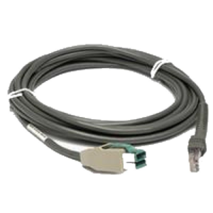 Cable - Shielded USB: Power Plus Connector, 7ft. (2.1m), Straight, 12V (Zebra CBA-U43-S07ZAR)