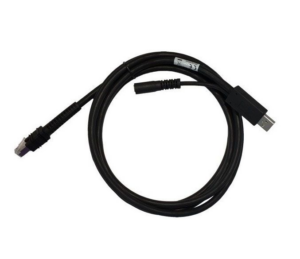 Cable - Shielded USB: Series A Connector, 7ft. (2.1m), Straight, Supports 12V Power Supply (Zebra CBA-U42-S07PAR)