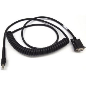 Cable - Shielded USB: Series A Locking Connector for VC70, 12ft. (3.7m), Coiled, -30Â°C (Zebra CBA-UF7-C12ZAR)