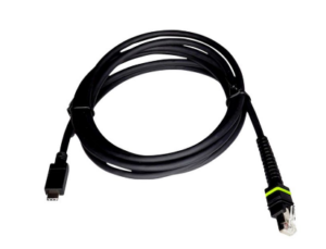 Cable - Shielded USB: Series C Connector, 7ft. (2m), Straight, BC 1.2 (High Current) (Zebra CBA-U61-S07ZAR)