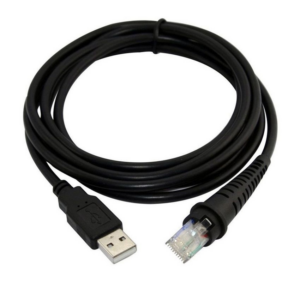 Cable: USB, black, Type A, 2.9m (9.5´), straight, 12V external power (Honeywell 5S-5S235-3)