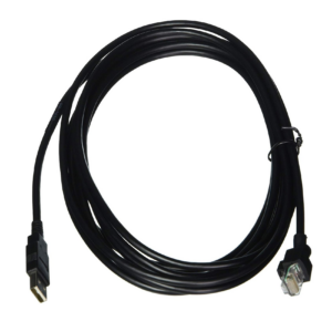Cable: USB, black, Type A, 4.0m (13.1´), straight, no power with ferrite (Honeywell 57-57201-N-3)