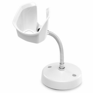Gooseneck Intellistand, Weighted â€“ HC White (DS4308, DS4608, DS8108) (Zebra 22-71043-0BR)