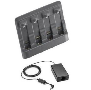 KT: MT20X0 4 BAY BAT CHARGER,PS (Zebra KT-SAC2000-4WW)