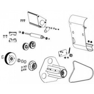 Kit Media Rewind Upgrade ZT510 (Zebra P1083347-021)
