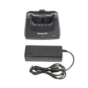 Kit includes Dock, Power Supply, must order Power Cord separately (Honeywell CT50-EB-0-R)