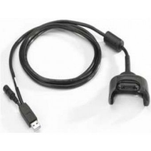 MC30/MC31/MC32 USB Client Communication and Charging Cable. Must order Power Supply PWR-BUA5V16W0WW, DC Line Cord CBL-DC-383A1-01 and 2-wire ungrounded AC Line Cord separately. (Zebra 25-67868-03R)