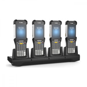 MC93 4SLOT CHARGE ONLY SHARECRADLE. REQUIRES: LEVEL VI POWER SUPPLY PWR-BGA12V108W0WW, DC CORD CBL-DC-381A1-01 AND COUNTRY SPECIFIC 3 WIRE AC LINE CORD. (Zebra CRD-MC93-4SCHG-01)