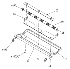 Pinch Roller Assembly 6´ LH (Honeywell 15-2974-12)