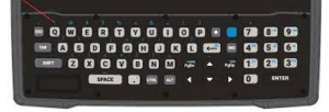 QWERTY Keyboard Spare Elastomer for VC8300 (Zebra VC83KYBD-QW-SP-01)