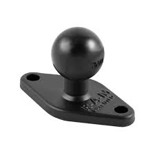 RAM 2.43inch x 1.31inch Diamond Ball Base w/ 1inch Ball for the TC7X Vehicle Cradle. (Zebra RAM-B-238U)