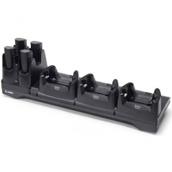 RFD40, 3 Device Slots/4 Toaster Slots, Communication Cradle with support for TC21/26. Requires Power Supply (PWR-BGA12V108W0WW), DC Line Cord (CBL-DC-382A1-01), and Country Specific Line Cord. (Zebra CRD3S4T-RFD40-TC2X-COM-1R)