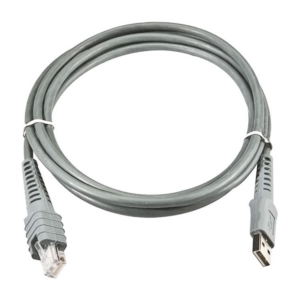 RS232 cable 6.5 ft, 9 pin (Requires external power supply (851-089-205/851-089-306.)) (Honeywell 236-161-002)