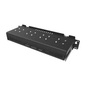 Rack/Wall Bracket, allows to install any multi-slot Sharecradle on a wall or a 19inch IT rack. Provides a holder for pwrs and cords. Also allows to install up to four 4-Slot Spare Battery Chargers. Includes screws required for installation (Zebra BRKT-SCRD-SMRK-01)