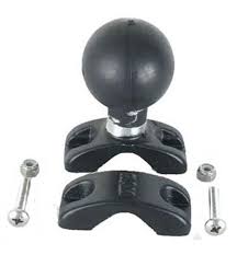 Rail base for 4inch or 12inch RAM arm, 1-1/4inch to 1-7/8inch (Zebra MT3509)
