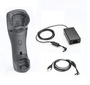 Single slot charge only cradle with Active Sync kit. Includes Single slot cradle with Active Sync STB2000-C10017R, Power Supply PWR-BGA12V50W0WW, DC Line Cord CBL-DC-375A1-01. 3 wire grounded AC line cord, USB Active Sync cable sold separately (Zebra KT-STB2000-C1WW)