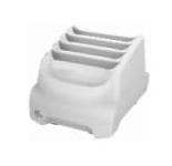 TC21/TC26 Healthcare White 4-slot Battery Charger, supports both standard and enhanced TC2X Batteries; Power Supply and DC Cable sold separately (PWR-BGA12V50W0WW, CBL-DC-388A1-01) (Zebra SAC-TC2W-4SCHG-01)
