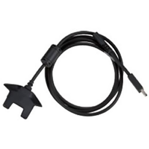 TC7X Snap-on Dex Cable. Attaches to the rear accessory port on the TC7X. Does not provide device charging and can't be used at the same time as other Snap-on accessories. (Zebra CBL-TC7X-DEX1-01)