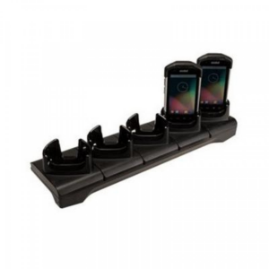 TC7X UK Complete ShareCradle KIT: Includes TC7X 5-Slot Charge Only ShareCradle, 4-Slot Spare Battery Charger, Battery Charger Adapter Cup, Power Supply, DC Line Cord and AC Line Cord. (Zebra CRD-TC7X-5C4B-UK1)