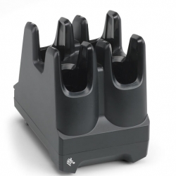 TC8X 4-slot spare battery charger. (Zebra SAC-TC8X-4SCHG-01)