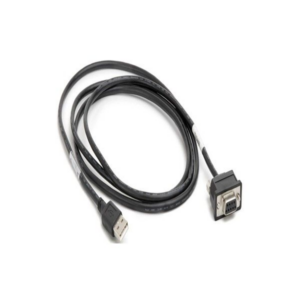 USB Cable Assembly: 9-Pin Female Straight Scanner Connector, 6ft. Straight Cable, to be used with General Purpose Fixed Mount Scanners (Zebra CBL-58926-04)