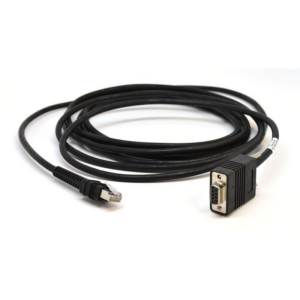 USB Cable Assembly: 9-Pin Female Straight Scanner Connector, 9ft. Coiled Cable, to be used with General Purpose Fixed Mount Scanners (Zebra CBL-58926-06)
