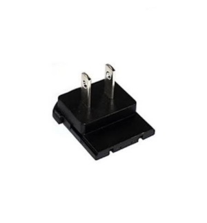United States Adapter Clip for Power Supply, Two Pin (Zebra CN-000803-04)