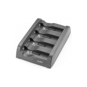 WT41N0 four-slot battery charger kit, includes Charger SAC4000-4000CR, PS PWR-BGA12V50W0WW, DC Cable CBL-DC-388A1-01 and US AC Line cord 23844-00-00R. (Zebra SAC4000-410CES)