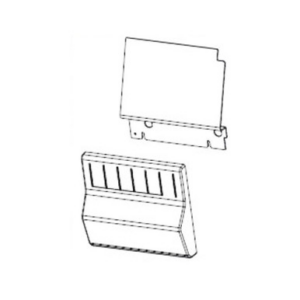Kit Trim Panels ZT610, ZT610R Zebra P1083320-008