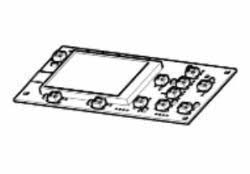 Kit, Control Panel PCBA with LCD, ZD620T Zebra P1080383-241