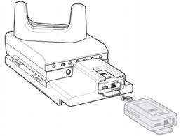 Sharecradle One-Slot Mounting Plate. Used To Secure Ethernet Module To Cradle (Zebra BRKT-TC51-ENET1-02)