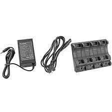Four bay spare battery charger kit. Includes Four bay spare battery charger SAC2000-4000CR, Power Supply PWR-BGA12V50W0WW US AC line cord 23844-00-00R (Zebra KT-SAC2000-4US)