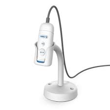 Gooseneck Intellistand, Weighted - CS6080-HC Corded (HC White) (Zebra STND-WS0060C-0B)